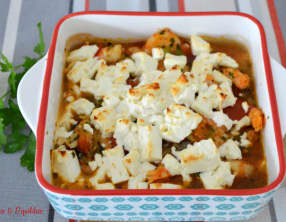 Saganaki de crevettes