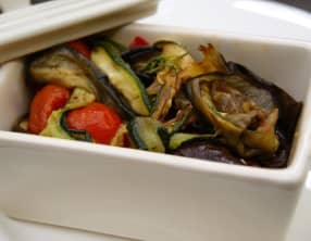 Cassolette de légumes grillés