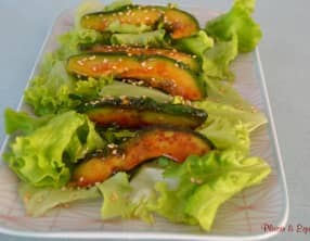 Avocat caramélisé au sirop d’érable