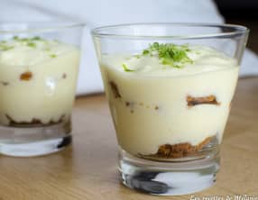 Tiramisu citron vert et spéculoos