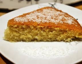 Gâteau moelleux à la noix de coco au thermomix facile et rapide