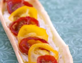 Tartelettes tomates cerises et boursin
