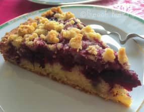 Le coffee cake au cassis