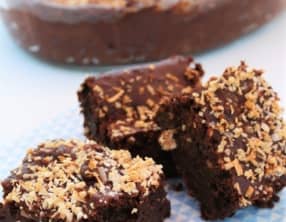 Fondant au chocolat et fromage blanc