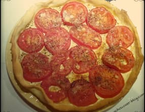 Tarte tomates parmesan