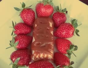 Kulfis indiens aux fraises