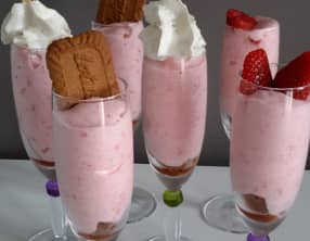 Mousse de fraises