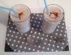 Smoothie banane lait de coco