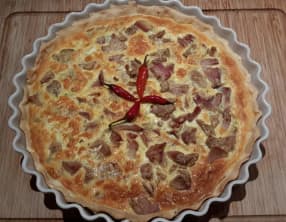 Tarte au thon et au boursin