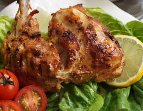 Cuisses de poulet indiennes facon tandoori