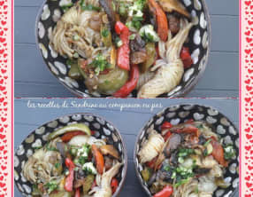 Shirataki de Konjac aux petits légumes fondants