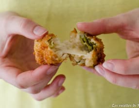 Arancinis aux asperges