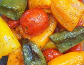 Mini-légumes d'été confits