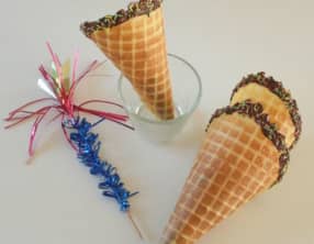 Cornet à glace maison