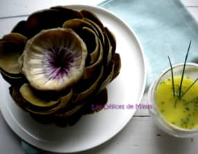 L’artichaut vinaigrette