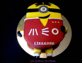 Gâteau Un minion supporter du Benfica
