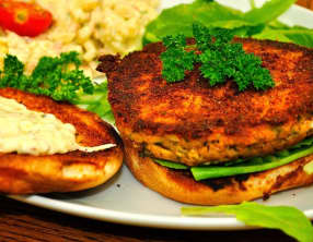 Croquettes de thon, pommes de terre, courgettes