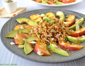Salade gourmande au petit épeautre