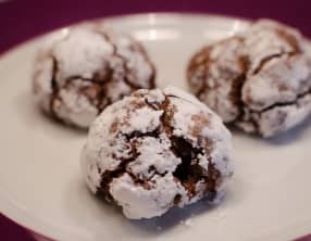 Crinkles au chocolat