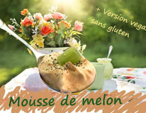 Mousse de melon