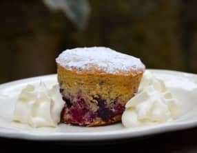 Petits gâteaux aux fruits rouges