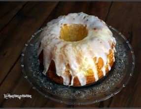 Chiffon cake au citron