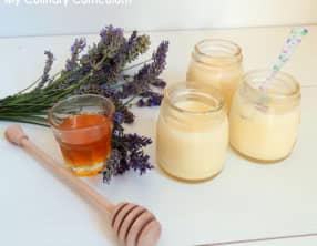 Semoule au lait miel et lavande en deux versions