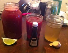 Sirop de mûres maison