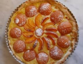Tarte aux abricots vanille sans gluten