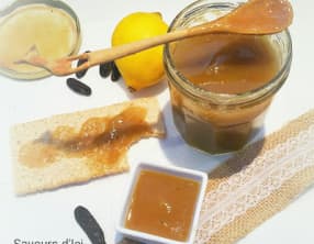 Confiture Rhubarbe au Citron et Fève de Tonka