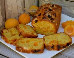 Cake aux abricots