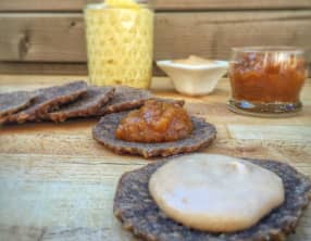 Pancake raw vegan et sans gluten