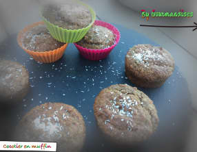 Le cocotier en muffins
