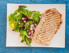 Tortillas façon tramezzini version été