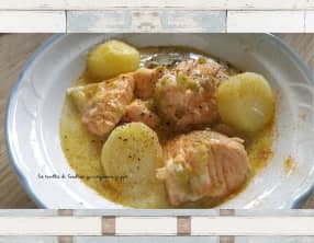 Blanquette de saumon à la bière au Companion