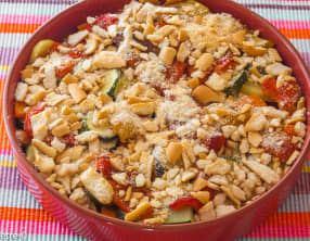 Crumble aux légumes d'été