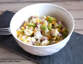 Ceviche de dorade, avocat et mangue