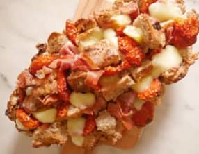 Pain garni sans gluten