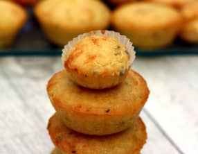 Muffins apéritifs au poulet et boursin