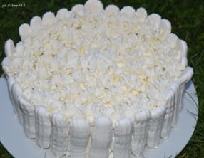 Vacherin glacé à la vanille