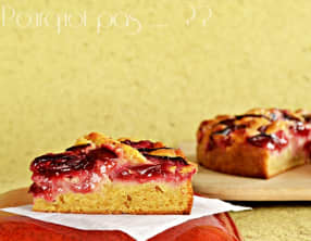 Gâteau aux prunes