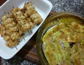 Espadon au four et Braciolette d'espadon