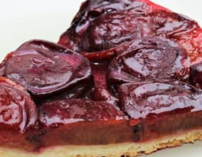Tarte Tatin aux prunes