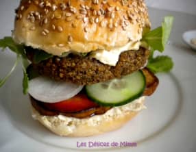 Le falafel burger