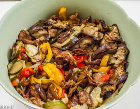 Légumes d'été rotis au four