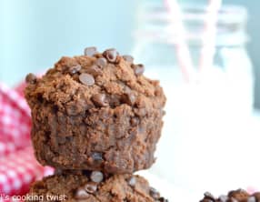 Mini fondants au chocolat et à la noix de coco