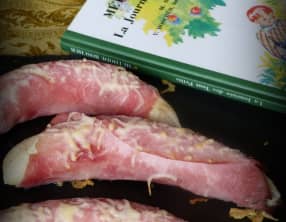 Bananes au jambon pour les petits