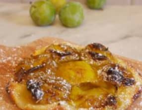 Tarte aux prunes sans gluten