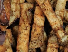 Frites d’aubergine