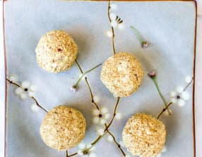 Tofu maison aux épices et noisettes